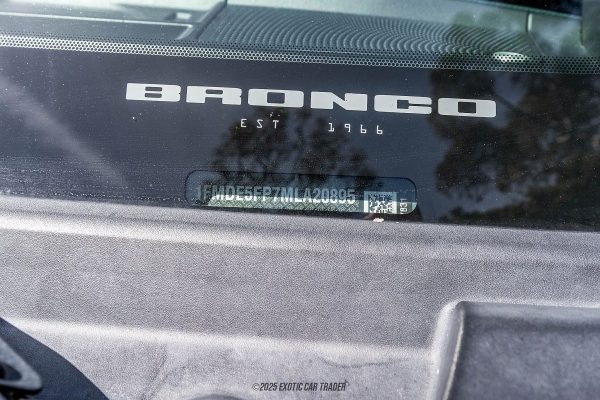 2021 Ford Bronco First Edition Advanced - Image 51
